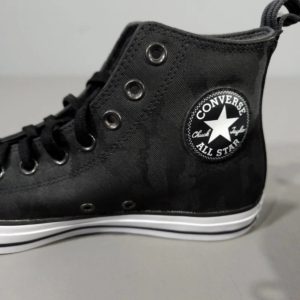 Converse Chuck Taylor High Top Unisex 9M 11W Black TecTuff Camo A08568C